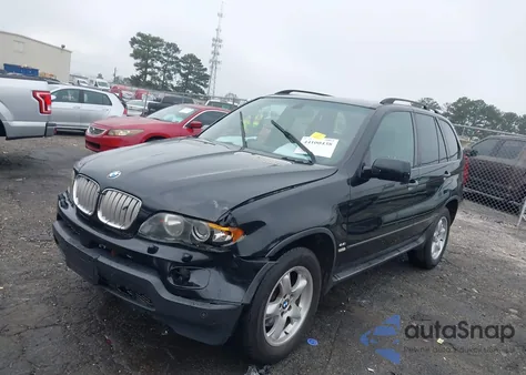 2005 BMW X5 4.4I из США, поврежденный, VIN 5UXFB53515LV16915